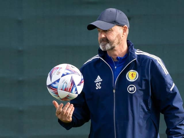 Scotland head coach Steve Clarke will travel to Paris on Thursday for the Nations League draw.  (Photo by Craig Williamson / SNS Group)