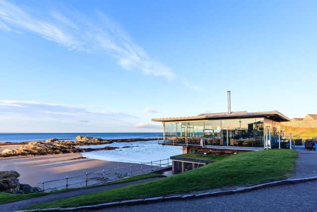 The Seafood Ristotante in St Andrews is a unique restaurant overlooking the beach