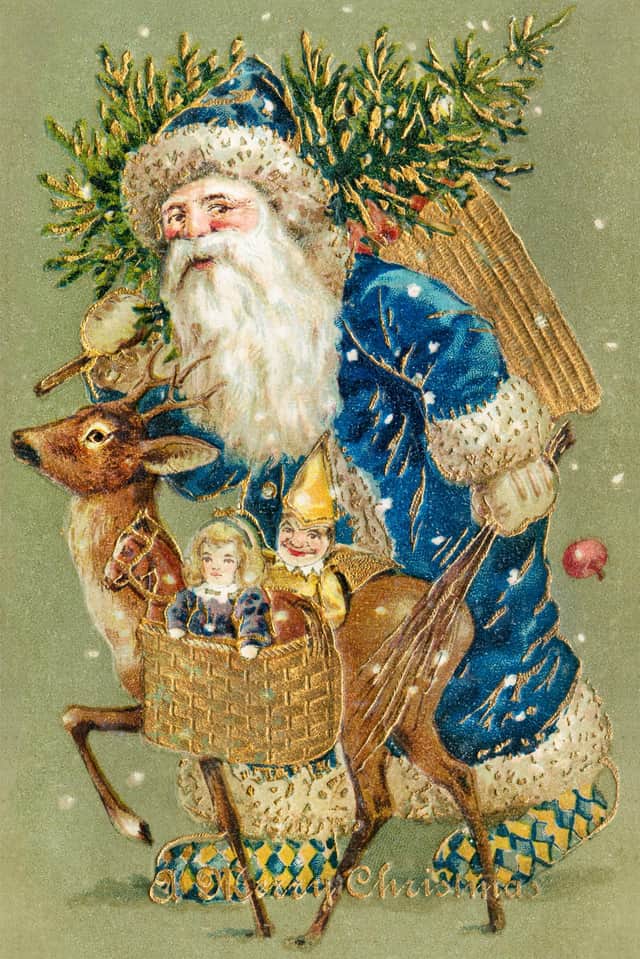 We should all find our Santa this festive and warm the hearts of others, writes Joe Goldblatt. PIC: The Miriam and Ira D. Wallach Division Of Art, Prints and Photographs/The New York Public Library. Digitally enhanced by rawpixel.