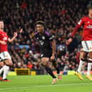 Kingsley Coman sprints off to celebrate as Bayern Munich put Manchester United to the sword.