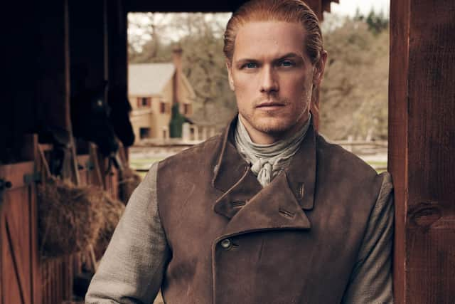 Sam Heughan as Jamie Fraser in Outlander Season 6 (Outlander Starz)