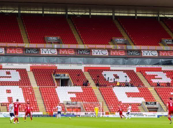 A lack of fans has been cited as one of the main concerns for football clubs struggling to survive