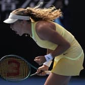 Mirra Andreeva celebrates her epic comeback at the Australian Open against Diane Parry.