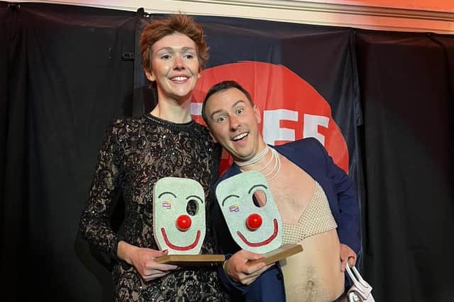 Winner Elf Lyons and Ian Lockwood