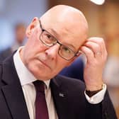 John Swinney's line has been that a Holyrood committee could add nothing to what Police Scotland have found in the Peter Murrell affair (Picture: Robert Perry - WPA Pool/Getty Images)