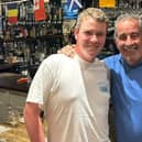 Bob MacIntyre and Sam Torrance met for dinner in the Wentworth area during last week's BMW PGA Championship in Surrey. Picture: Bob MacIntyre