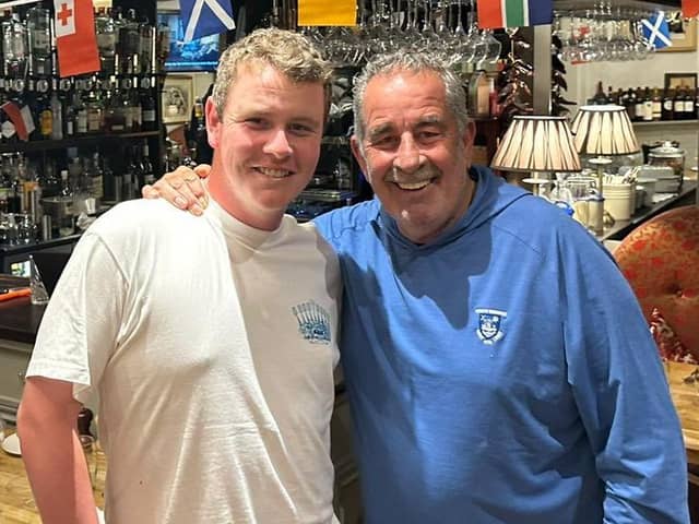 Bob MacIntyre and Sam Torrance met for dinner in the Wentworth area during last week's BMW PGA Championship in Surrey. Picture: Bob MacIntyre