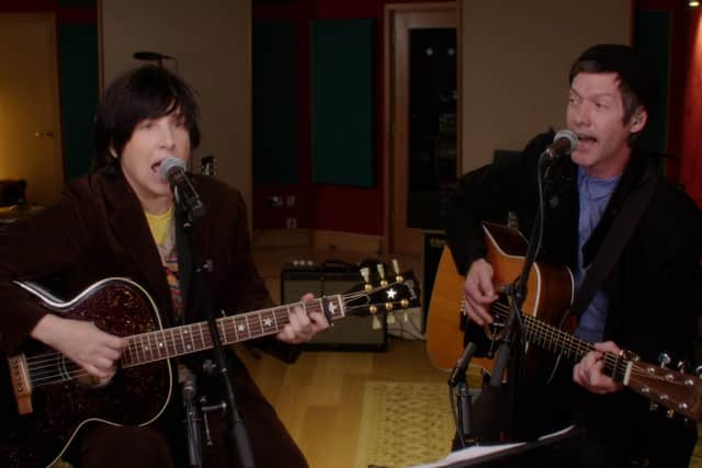 Sharleen Spiteri and Tony McGovern peforming their single Hi for The Scotsman Sessions