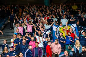 Fans were back at Hampden Park for the Euro 2020 matches. (Photo by Craig Williamson / SNS Group)