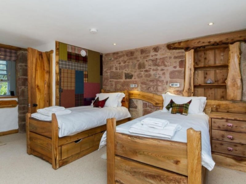 All the rooms include bespoke, handmade and period furniture.