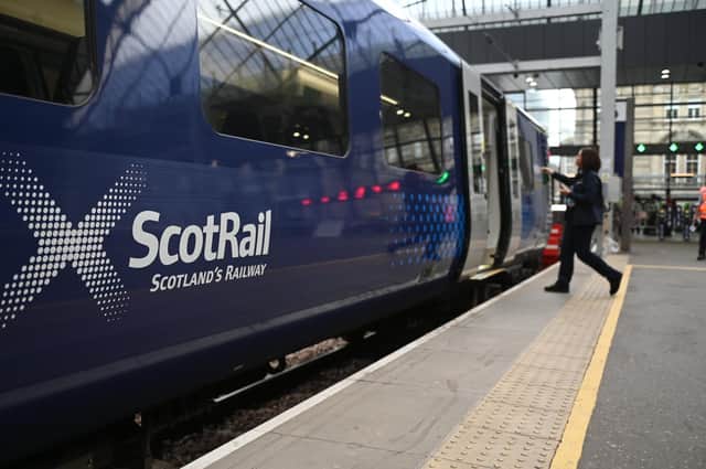 ScotRail is set to dramatically reduce services in a row over pay (Picture: John Devlin)