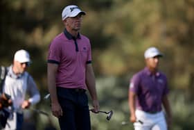 Martin Laird walks to the tenth green during the first round of The Players Championship on the Stadium Course at TPC Sawgrass in Ponte Vedra Beach, Florida. Picture: Jared C. Tilton/Getty Images.