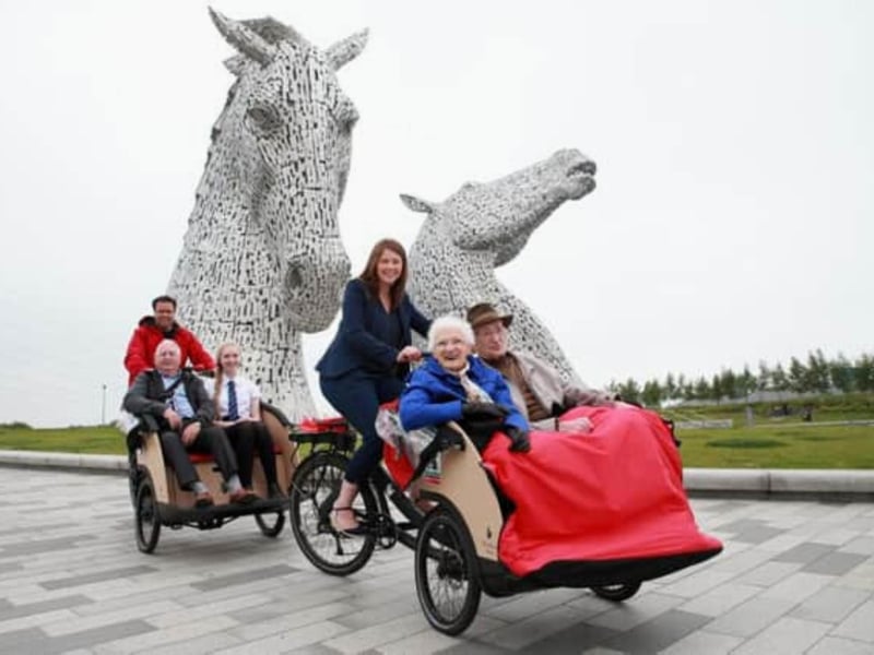 Cities across the world (including Scotland) saw volunteers wheel the elderly and disabled out on special ‘couch bike’ tricycles in order to enjoy the outdoors. The group is called ‘Cycling Without Age’ and following the easing of COVID-19 restrictions they once again had the opportunity to enhance the well-being and happiness of local seniors.
