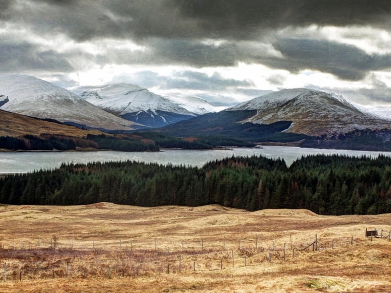 The famous Scottish Highlands comes in at joint second as it also has a score of 7.7 out of 10.