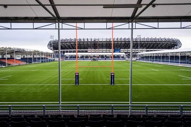 Edinburgh's new rugby stadium in the shadow of big brother Murrayfield waits for crowds to be allowed back to stage its first game