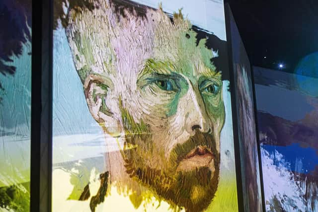 The Van Gogh Alive art show is running in Edinburgh from 17 March till 17 July. Picture: Lisa Ferguson