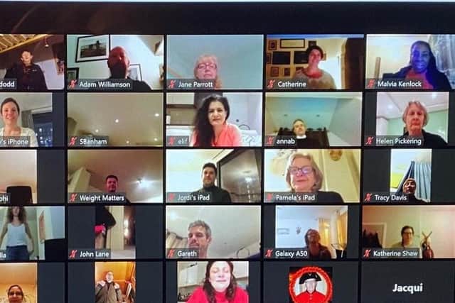Choir turns to virtual rehearsals as singers dial in from home