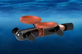 A CGI of ScrubMarine's prototype robot.