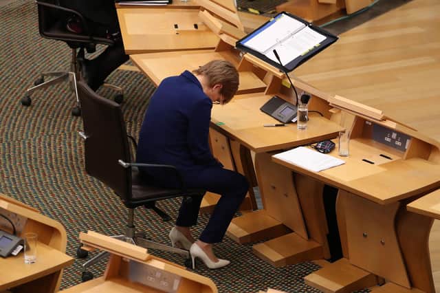 Nicola Sturgeon's bid to persuade the Supreme Court to allow the Scottish Government to hold an independence referendum was doomed to failure (Picture: Andrew Milligan/PA)