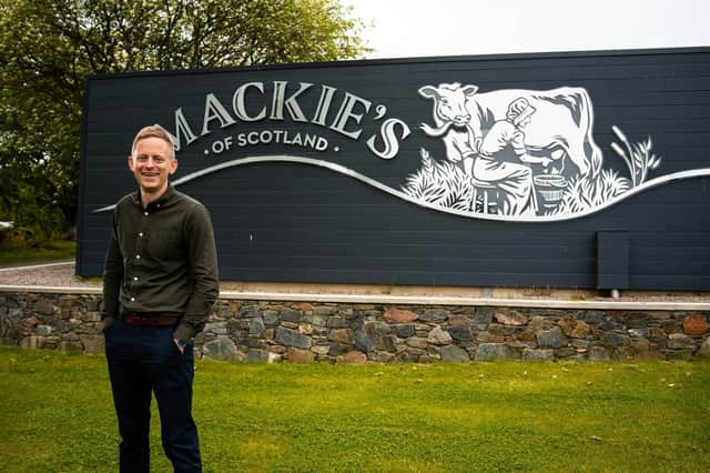 Managing Director of Mackie’s of Scotland, Stuart Common