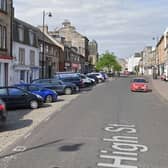 The incident has closed Burntisland's High Street. Picture Google Maps