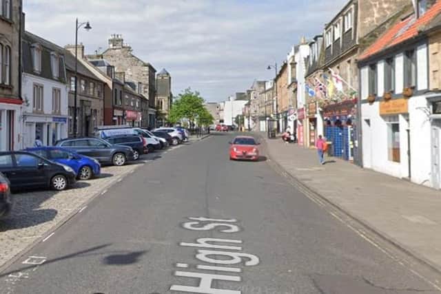 The incident has closed Burntisland's High Street. Picture Google Maps