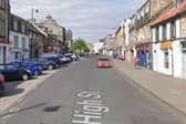 The incident has closed Burntisland's High Street. Picture Google Maps