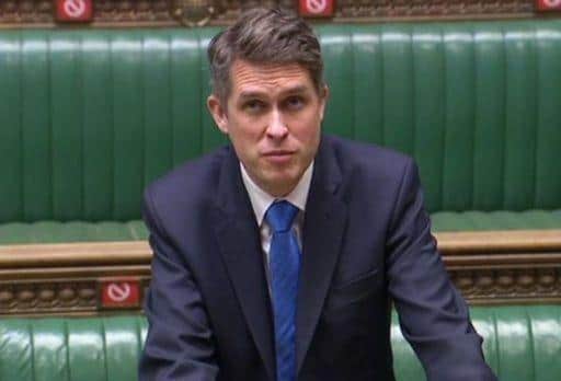 Gavin Williamson in the House of Commons