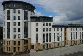 A mid-market rent development in Western Harbour, Leith