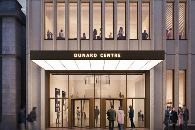 The Dunard Centre, expected to open in 2029, will become the permanent home for the Scottish Chamber Orchestra