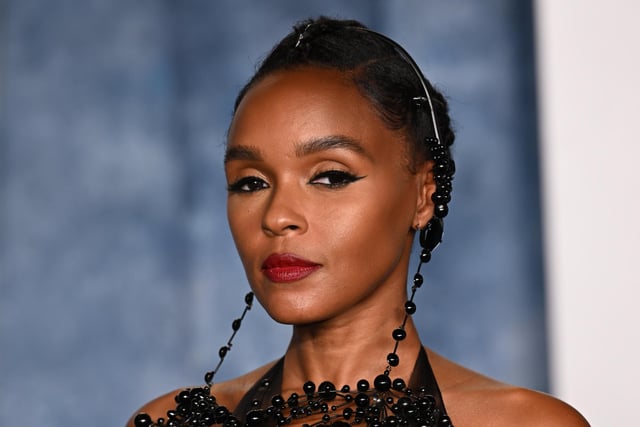 Janelle Monae attending the Vanity Fair Oscar Party held at the Wallis Annenberg Center for the Performing Arts in Beverly Hills, Los Angeles, California, USA.