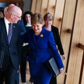 On Friday, the First Minister will carry out her last official engagement after her her final 286th FMQs.