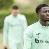 Hibs midfielder Nohan Kenneh is looking forward to his first experience of the Edinburgh derby. Photo by Euan Cherry / SNS Group