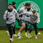 Greg Taylor is back in training for Celtic ahead of Saturday's match against Kilmarnock.