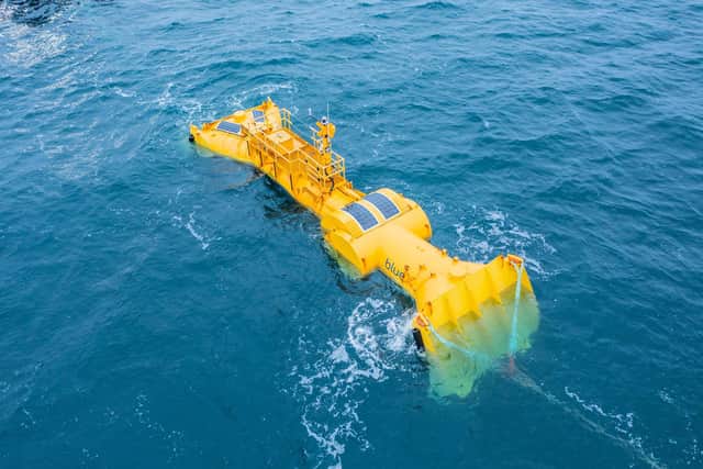 Consistent Financial support today could save billions of pounds of investment in wave and tidal energy, says report. Submitted picture