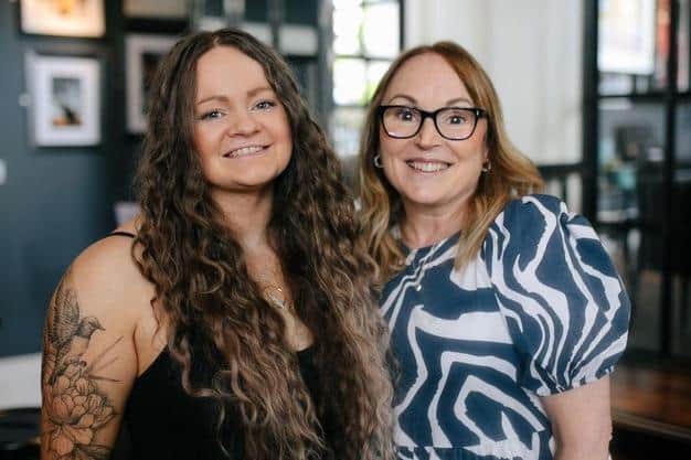 Megan Brown of Woodrow’s of Edinburgh, with Michelle Brown, who is behind the Love Your Business events.