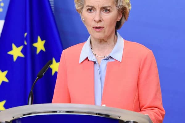 Ursula  von der Leyen has joined with world leaders, including the UK to ban certain Russian banks from Swift.