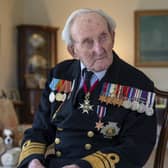 Vice Admiral Sir Tom Baird, 100, the former head of Scotland's Navy: Jane Barlow/PA Wire