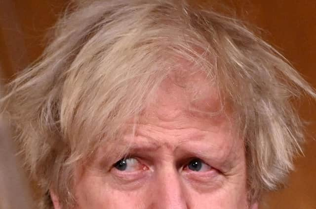 Boris Johnson's messy hair is a problem, says Simon Kelner (Picture: Leon Neal/pool/AFP via Getty Images)