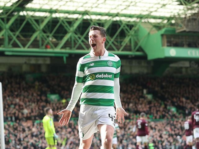 Was at Celtic, still at Celtic. McGregor made his Scotland debut against Slovakia - team-mate Craig Gordon's 50th appearance. Also played his 100th game with Celtic in 2017.