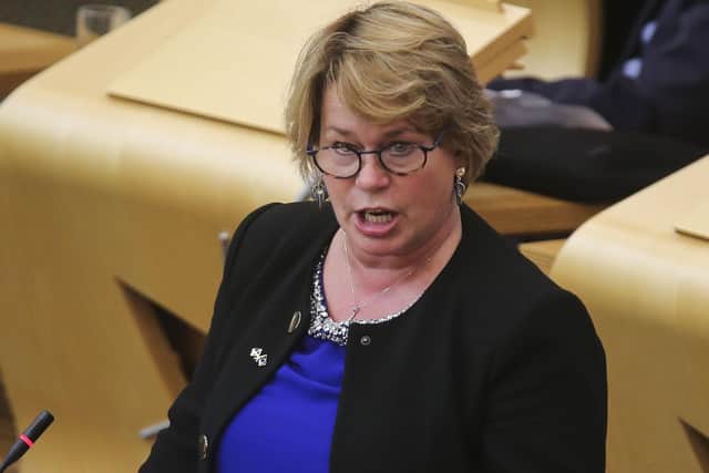 Michelle Thomson MSP SNP should apply her skills to examining the financial details for Scottish independence, writes John McLellan. PIC: Fraser Bremner.