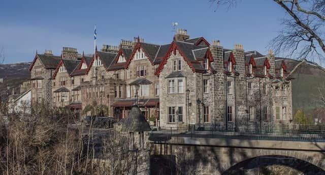 The Fife Arms, Braemar, has been at the heart of the town for over 100 years. Pic: Contributed