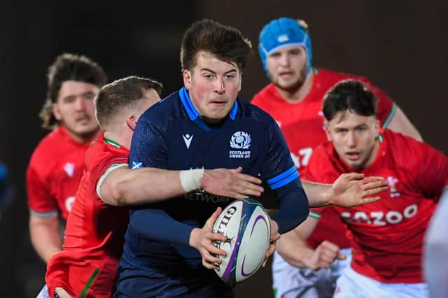 Scotland's Under-20s will look to repeat their 2023 win over Wales when they open next season's U20 Six Nations campaign. Pictured is Dan King.  (Photo by Ross MacDonald / SNS Group)