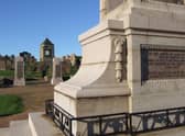 Work has been undertaken at St. Peter's Cemetery by local granite specialist Duncan Ross.