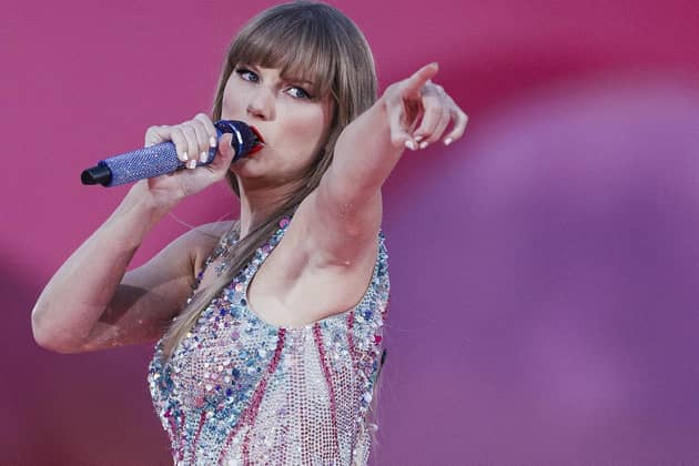 Pop mega star Taylor Swift brings here Eras Tour to Murrayfield Stadium in Edinburgh next weekend (Picture: Andre Dias Nobre/AFP via Getty Images)