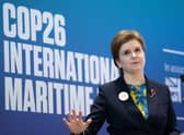 First Minister Nicola Sturgeon, who has been urged to use her COP27 appearance to act on reducing emissions in Scotland. Picture: Jane Barlow/PA Wire