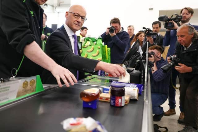 First Minister John Swinney wants a cap on supermarket essentials (Picture: Jeff J Mitchell/Getty Images)