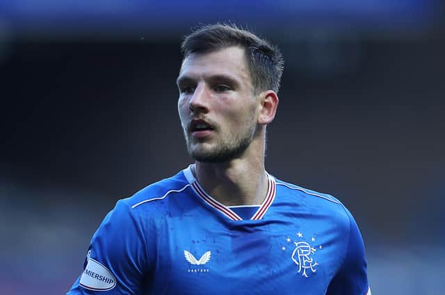 Rangers defender Borna Barisic was injured against Ross County but looks set to start for Croatia against France on Wednesday night. (Photo by Ian MacNicol/Getty Images)