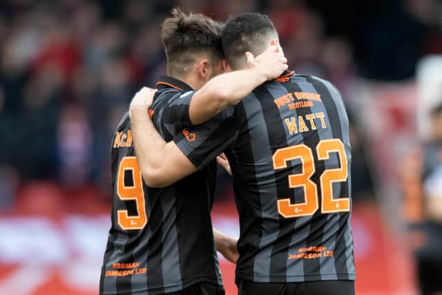McNulty is looking to develop a strong partnership with Tony Watt. (Photo by Mark Scates / SNS Group)
