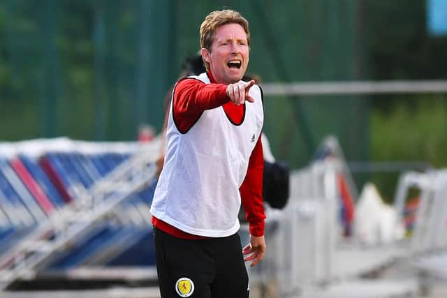Scotland Under-21 head coach Scot Gemmill.